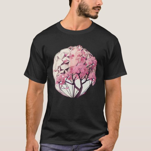 T-shirt A Beautiful Symbol of Renewal Cherry Blossom Tree  (Devant)