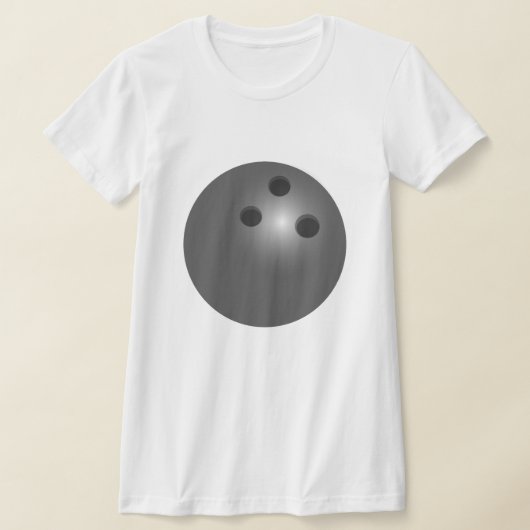T-shirt à bille de Bowling (Poser)