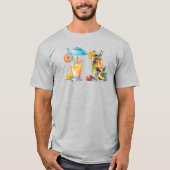 T-shirt à boisson tropicale (Devant)