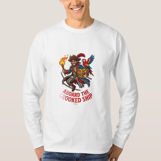 T-shirt À Bord Du Navire De Traverse (Devant)