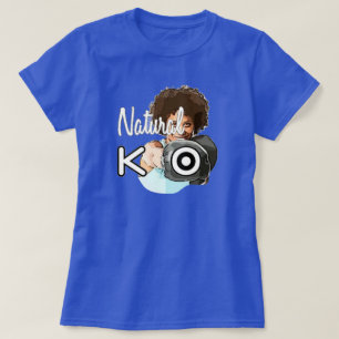 T-Shirt à bouton naturel