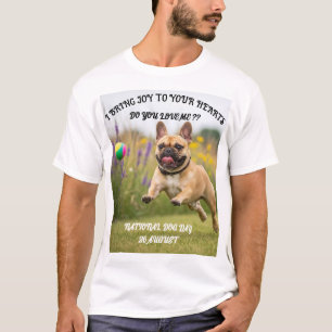 T-shirt A Burst of Canine Joy: Celebrating National Dog D