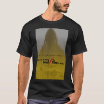 T-shirt à capuche jaune Vivant mort/roi