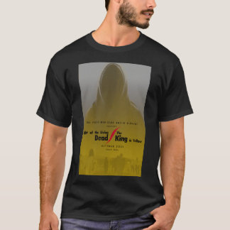 T-shirt à capuche jaune Vivant mort/roi
