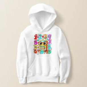 T-shirt à capuche pour enfants Jour du Nombre No