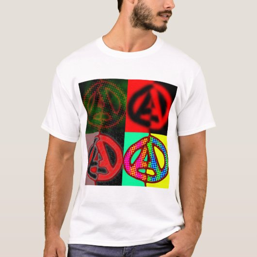 T-shirt A cerclés par style (Devant)