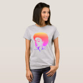 T-shirt à cheveux naturels (plus taille) (Devant entier)