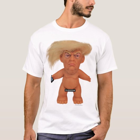T-shirt "A classifié" l'édition de plus grand Troll du (Devant)