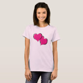 T-shirt à coeur (Devant entier)