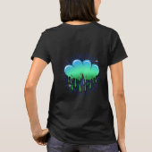 T-Shirt à coeur à goutte d'air (Dos)