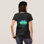 T-Shirt à coeur à goutte d'air (Dos entier)
