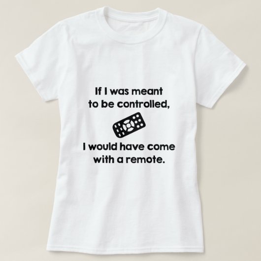 T-shirt À Contrôler (Design devant)