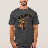 T-shirt A cool, nostalgic version of a Japanese samurai (Devant)