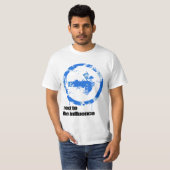 T-shirt À côté de l'influence (Devant entier)
