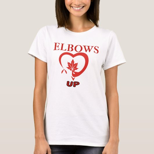 T-shirt à coudes (Devant)