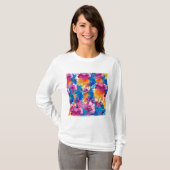 T-shirt à couleur mixte (Devant entier)
