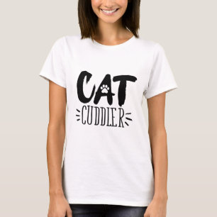 T-shirt à Cuddler Happy Cuddler Photos de Chat esthétiques