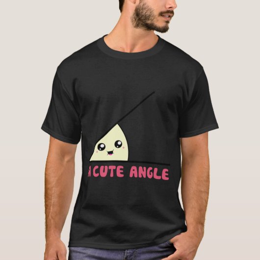 T-shirt A Cute Acute Angle vintage (Devant)