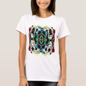 T-shirt à damiers (Devant)