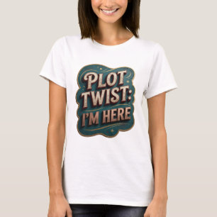 T-shirt à déclaration « Iconique Twist de l'intrig