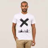 T-shirt à déclaration X Mark (Devant entier)