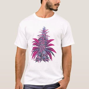 T-Shirt à dégradé de mauvaises herbes