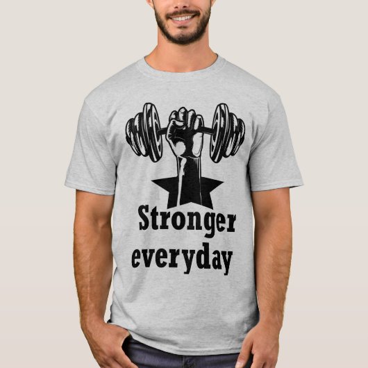 T-shirt à design motivant (Devant)