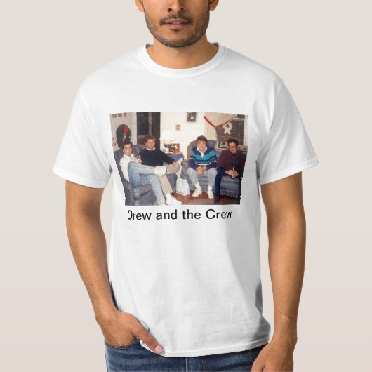 T-shirt A dessiné et l'équipage (Devant)