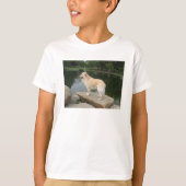 T-shirt A Dog At A Pond (Devant)