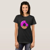 T-shirt A Donut A Day Keeps The Sadness Away Cute Donut (Devant entier)