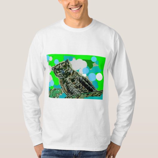 T-SHIRT À DORMIÈRE LONGUE - GRANDE BOULE À CHEVAL (Devant)