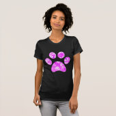 T-Shirt à empreinte de patte (Devant entier)