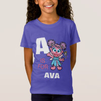 A est pour Abby Cadabby | Ajouter Votre Nom