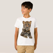 T-shirt A est pour Amur Leopard (Devant entier)