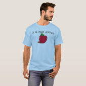 T-shirt A est pour Apple (Devant entier)