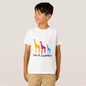 T-shirt A est pour Tante Zookeeper (Devant entier)