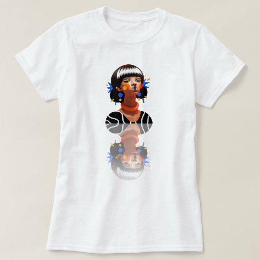 T-shirt à expression audacieuse (Design devant)