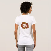 T-shirt à fleurs tropicales (Dos entier)