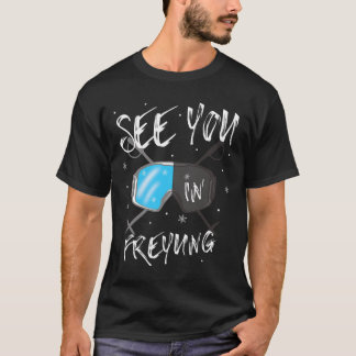 T-shirt À Freyung Allemagne Vacation Ski Goggings
