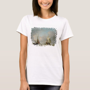 T-shirt A Frigate in Calm Water