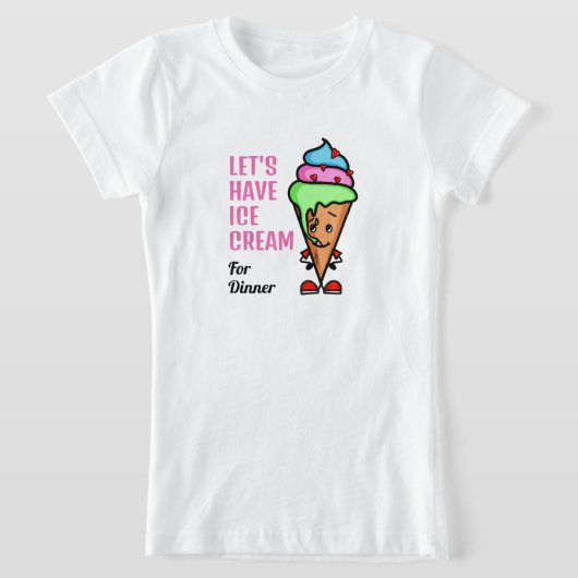 T-shirt à fusion mignonne pour fille (Poser)