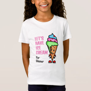 T-shirt à fusion mignonne pour fille