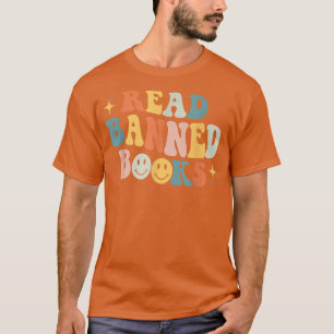 T-shirt A Good Day To Read Banned Books Vintage Book Lover