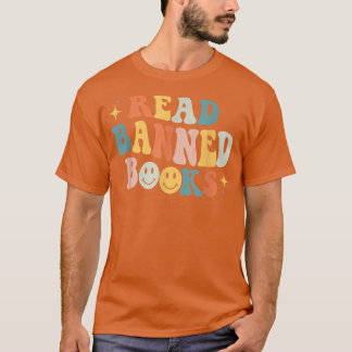 T-shirt A Good Day To Read Banned Books Vintage Book Lover