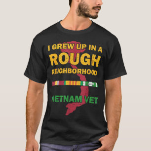T-shirt A grandi dans un quartier difficile Fier de la gue
