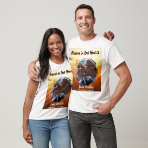 T-shirt À jamais dans nos cœurs Mémorial personnalisé Un