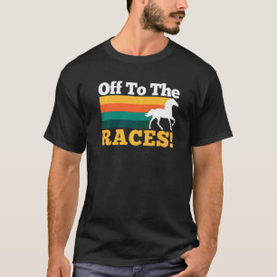 T-shirt À La Course Kentucky Horse Racing Derby Party