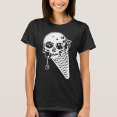 T-shirt à la crème glacée maléfique (Devant)
