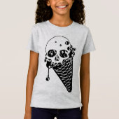 T-shirt à la crème glacée maléfique (Devant)