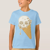 T-shirt à la crème glacée maléfique (Devant)